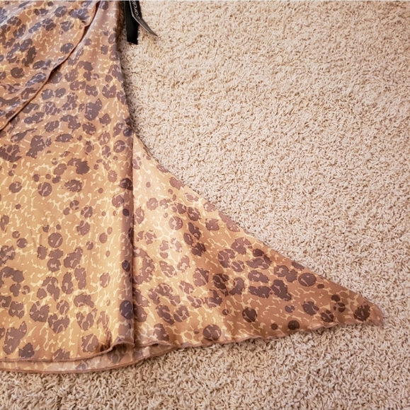 Pierre Cardin Vintage Animal Print Skirt Size 8 NWT - Picture 15 of 16